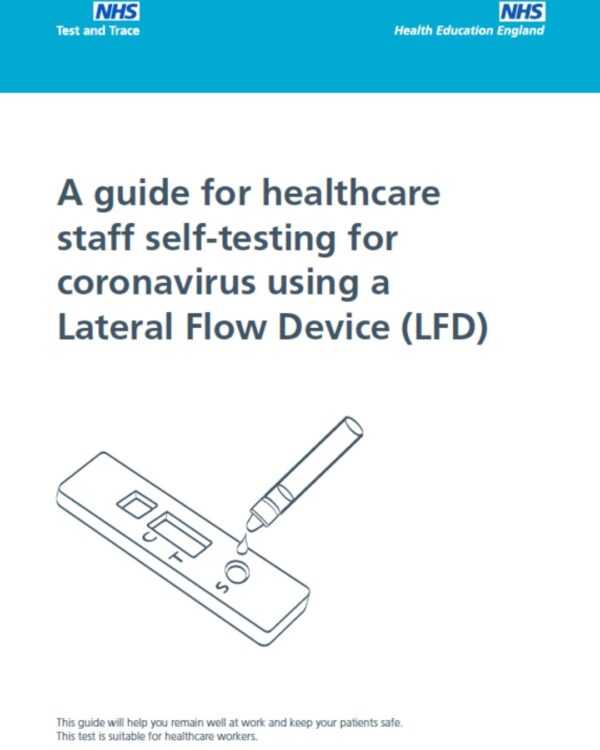 Covid19 LFD Test for NHS Staff Knowlex (Knowledge Exchange)